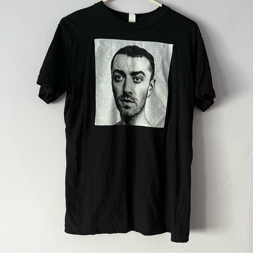 Sam Smith 2018 Tour Black Tee Small